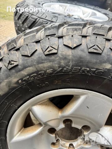 За Nissan Toyota 235 85 16 6x139.7, снимка 4 - Гуми и джанти - 52907196