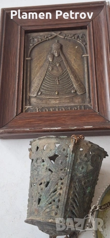 Икона,кандило,Исус Христос , снимка 11 - Антикварни и старинни предмети - 38502656