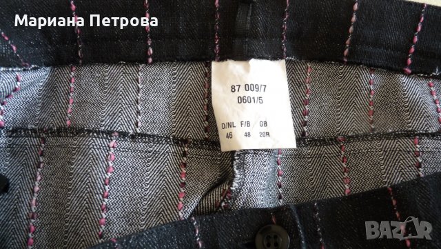 Дамски понталони 2 вида - 7/8 от дънков плат и вълнен, снимка 4 - Панталони - 37816665