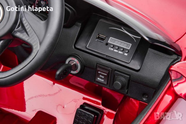 Акумулаторен КОЛА Licensed Mclaren GT 12V с меки гуми с Кожена седалка MP3, снимка 12 - Детски велосипеди, триколки и коли - 37014489