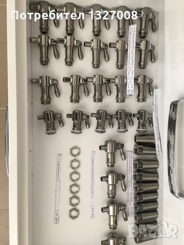 Неръждаемо кранче ф30 с външна резба G 1/2", снимка 5 - Резервни части за машини - 30008327