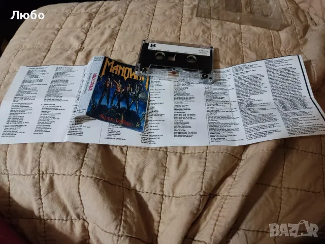 MANOWAR - Fighting the World, снимка 6 - Аудио касети - 48840778