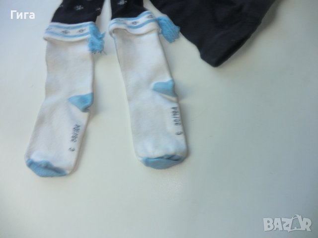 чорапогащник с бели чорапи, снимка 4 - Чорапи - 37158491