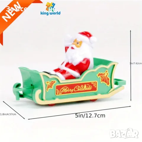 Електрическо коледно влакче за елха – перфектният аксесоар за празничната магия, снимка 8 - Други - 48580890