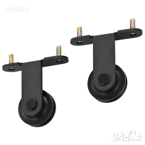 vidaXL Плъзгаща се врата с механизъм, ESG стъкло и алуминий, 90x205 см, снимка 6 - Интериорни врати - 56146568