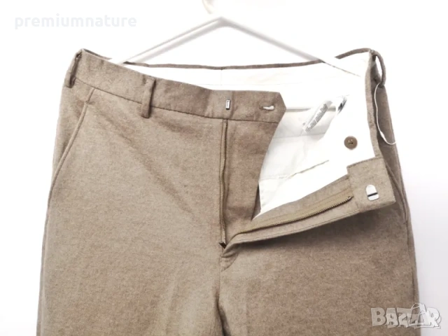 🏕️ ОФЕРТА → Uniqlo / мъжки елегантен кашмирен вълнен панталон ○, снимка 2 - Панталони - 53967127