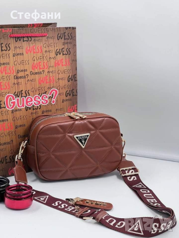 Дамска чанта Guess Реплика ААА+, снимка 4 - Чанти - 44688385