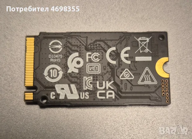 Samsung SSD 128 GB, снимка 2 - Твърди дискове - 56434374