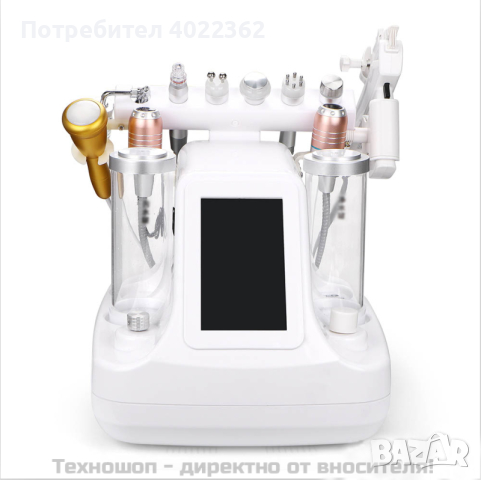 Апарат 11в1 за водно дермабразио, биолифтинг, RF, ултразвук, криотерапия - TS1542, снимка 4 - Козметични уреди - 44666938