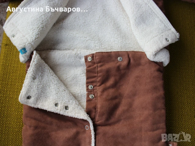 Мултифункционално бебешко чувалче WallaBoo (кафяво) 3в1, снимка 2 - Други - 51341798