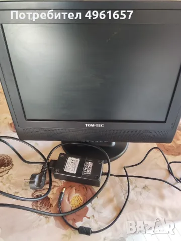 Телевизор с DVD PLAYER TOM-TEC на 12V.