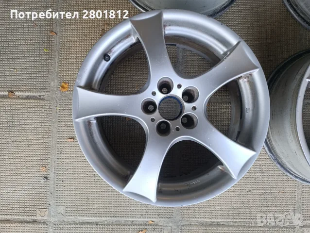 Джанти R17 5х100, снимка 3 - Гуми и джанти - 56059934