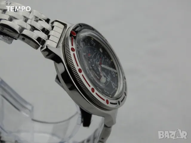 ВОСТОК АМФИБИЯ АВТОМАТИЧЕН- "Капитан Подводной Лодки” ref: 420831, снимка 10 - Мъжки - 43312648