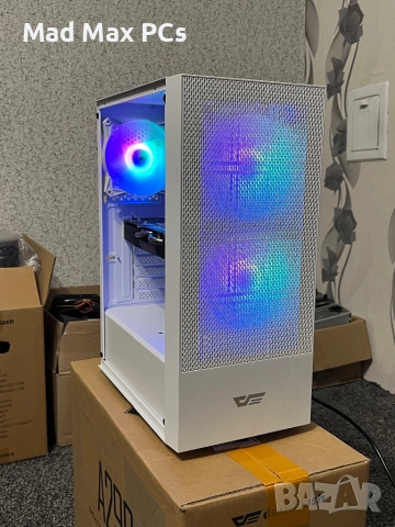 Геймърски компютър i3 8300/ RX 580/ Ram 12GB/ SSD 120GB+500GB, снимка 2 - Геймърски - 52776377
