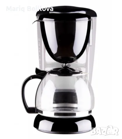 Кафеварка Rosberg R51170C,800W,10-12 чаши,Oгнеупорно стъкло, снимка 5 - Кафемашини - 47640208