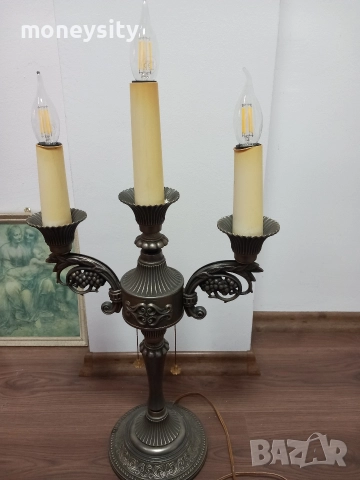 Лампион свещник и плафон свещник