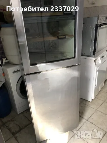 Ком.хладилник:Либхер-инокс,работещ,ледогенератор и винена витрина, снимка 2 - Хладилници - 49434210