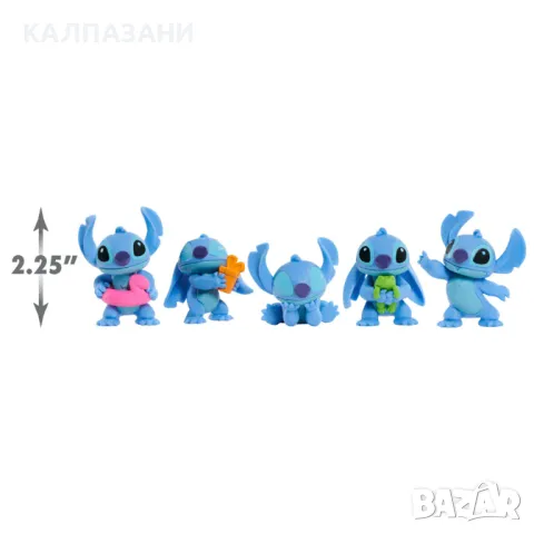 STITCH 5 Мини фигури Море 46267, снимка 4 - Фигурки - 47761009