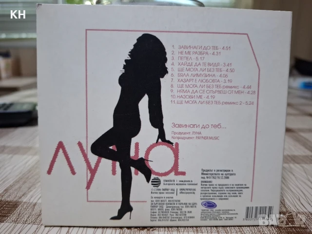 ЛУНА-ЗАВИНАГИ ДО ТЕБ, снимка 2 - CD дискове - 50555816