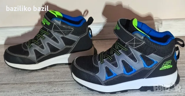 SKECHERS непромокаеми обувки (неразличими от нови), снимка 5 - Детски боти и ботуши - 56073833