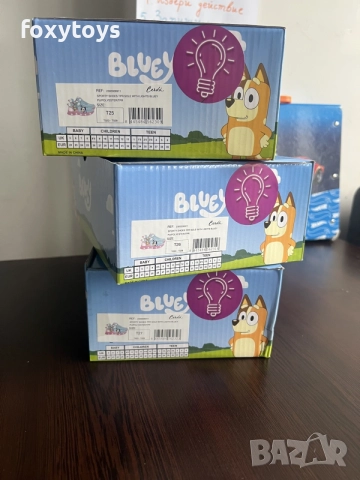 Светещи маратонки Bluye / Блуи - 25,26,27 номер, Cerda, снимка 4 - Детски маратонки - 55836930