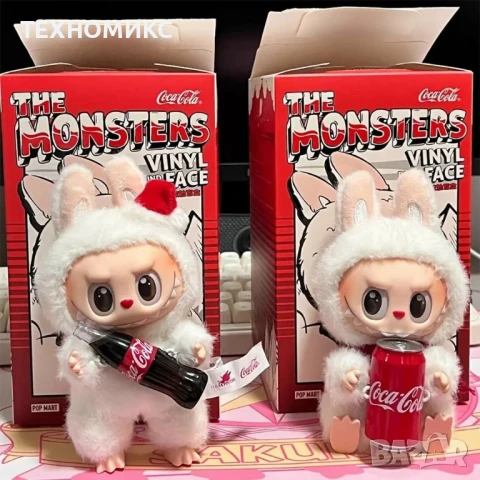 Фигурка Labubu PopMart Cola, произволен цвят, 20 см