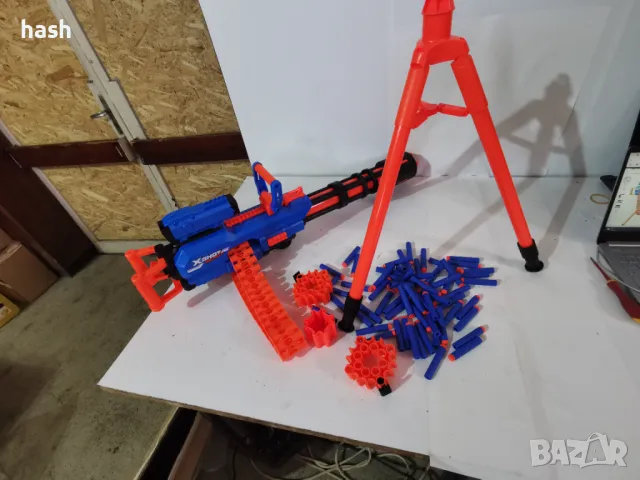 Оръжие играчка, X-Shot, 8+ години, 85 x 39 x 13 см, Многоцветен, снимка 6 - Други - 48441912
