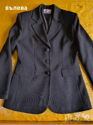 Черен дамски костюм класически модел , снимка 3 - Костюми - 48866003