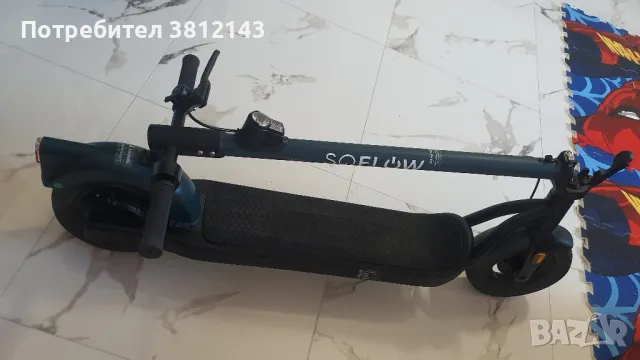 Електрическа тротинетка SoFlow SO2 Air 3rd Gen 25-30 км, снимка 4 - Велосипеди - 47532722