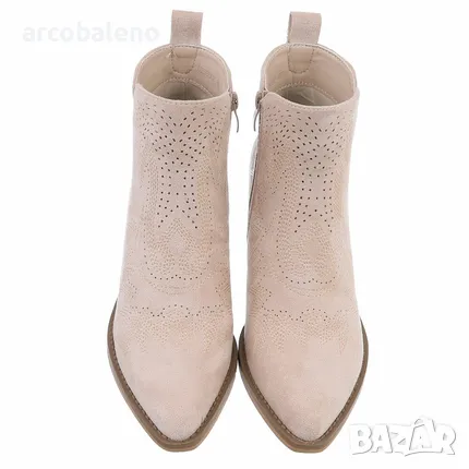 Дамски западни и мотоциклетни ботуши, 4цвята , снимка 17 - Дамски ботуши - 48493638