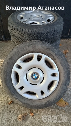 Зимни гуми с джанти за BMW, снимка 6 - Гуми и джанти - 52252342