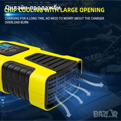 Умно зарядно устройство за акумулатор 6V/12V, снимка 3 - Аксесоари и консумативи - 50621215