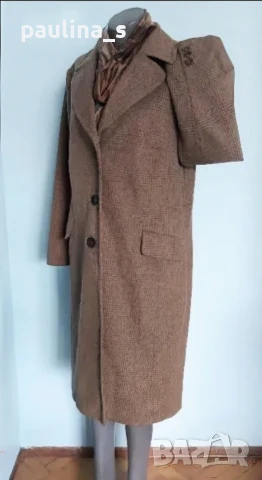 Два броя палто / "Erich Fend", "Bogner" Pure wool and cashmere / Дамско палто от вълна и кашмир , снимка 18 - Палта, манта - 49165864