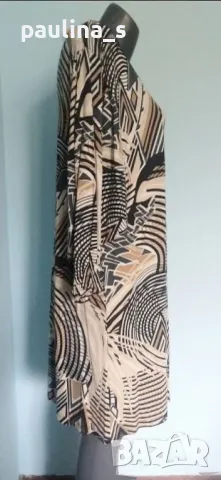 Два броя / Клоширана еластична рокля тип туника "nermod" и "miXXim" / голям размер , снимка 13 - Туники - 32962993