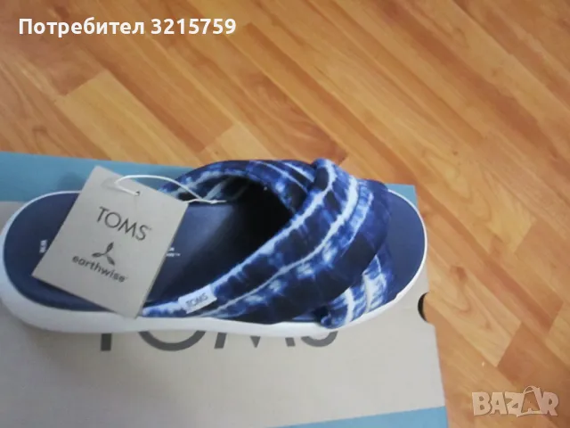 Нови оригинални американски дамски чехли TOMS ,No42, снимка 4 - Чехли - 49222163