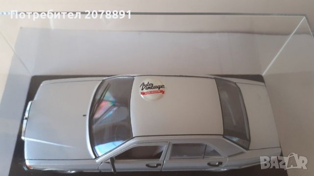 Mercedes - Benz 190 W201 diecast 1:24 Leo Models умален модел, снимка 3 - Колекции - 35611587