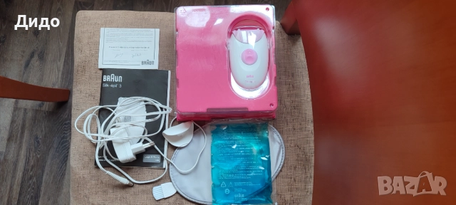 Епилатор Braun Silk Epil 3 с пинсети, снимка 3 - Епилатори - 52289407