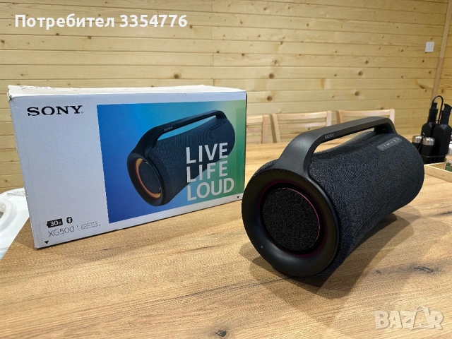 Преносима тонколона Sony SRS-XG500