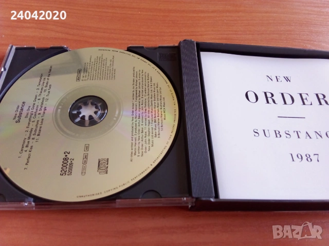 New Order – Substance оригинален двоен диск, 1990, снимка 2 - CD дискове - 54228559