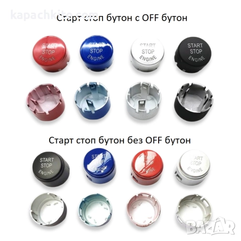 Старт стоп бутон за BMW X1 X5 E70 X6 E71 Z4 E89 E90 E91 E60, снимка 2 - Аксесоари и консумативи - 35934866