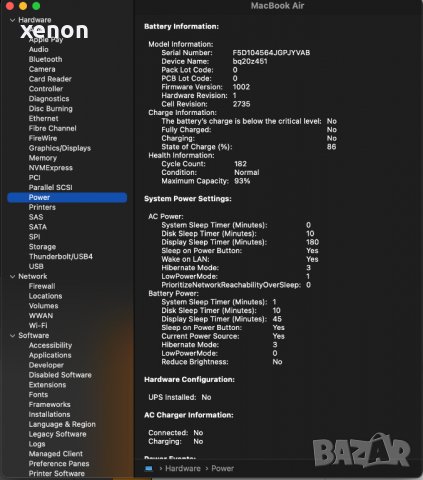 MacBook Air 13", Apple M1, RAM 16GB, SSD 1TB, В ГАРАНЦИЯ до 18.04.2026г., снимка 12 - Лаптопи за работа - 32622274