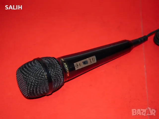 MAXIMAL M983 и MASCOT DM-117 Динамични вокални микрофони с кабел комплект пеене караоке, снимка 3 - Микрофони - 55974015