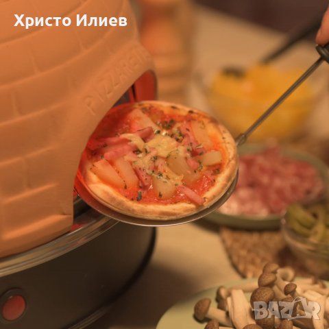 Фурна за пица Emerio Електрическа пещ за пица PIZZARETTE, снимка 4 - Печки, фурни - 39747376