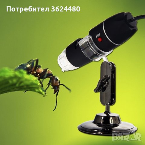 Дигитален микроскоп с USB, снимка 3 - Други инструменти - 40158211