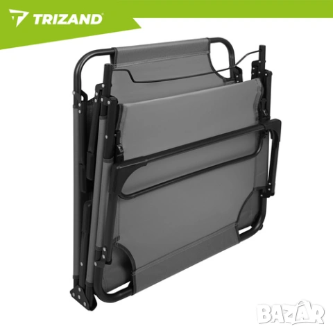 Сгъваем шезлонг за плаж / Градински шезлонг / Преносим шезлонг за къмпинг, снимка 11 - Градински мебели, декорация  - 54153633