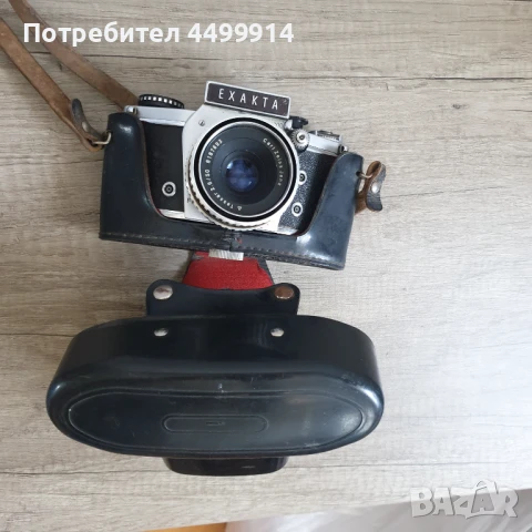 Фотоапарат Exakta_vx1000 с обектив Carl Zeiss Jena Tessar, снимка 8 - Антикварни и старинни предмети - 51325794