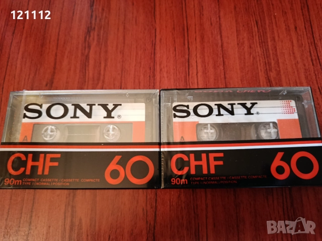 Аудио касети Sony CHF 60