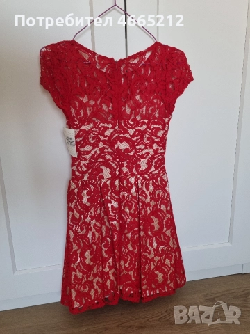 официална рокля с дантела , снимка 3 - Рокли - 52636608