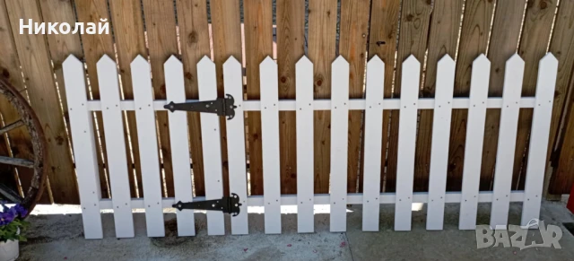 Декоративна дървена ограда за градина заведение детска площадка , дървени огради оградки, снимка 3 - Огради и мрежи - 50911253