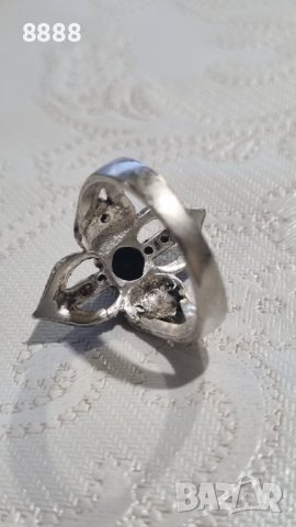 Vintage сребърен пръстен , снимка 4 - Пръстени - 44264546